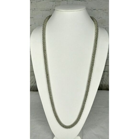 Hannah NWT Silvertone Necklace   - Picture 2 of 3
